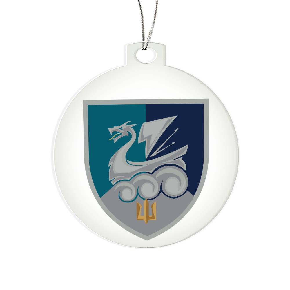 36th Marine Brigade (Ukraine) - Acrylic Ornament