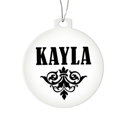 Kayla v01 - Acrylic Ornament