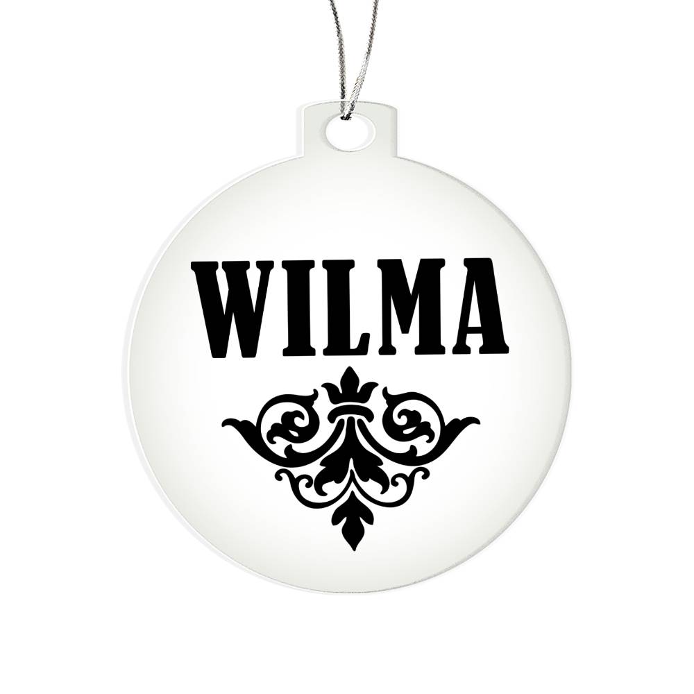 Wilma v01 - Acrylic Ornament