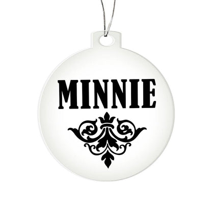 Minnie v01 - Acrylic Ornament