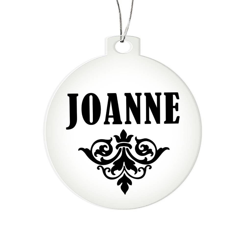 Joanne v01 - Acrylic Ornament