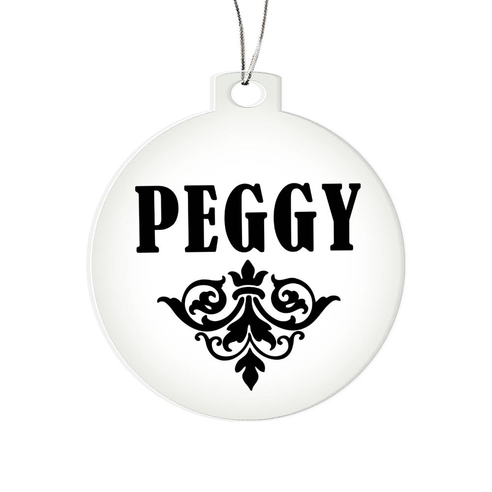 Peggy v01 - Acrylic Ornament