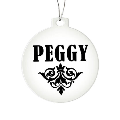 Peggy v01 - Acrylic Ornament
