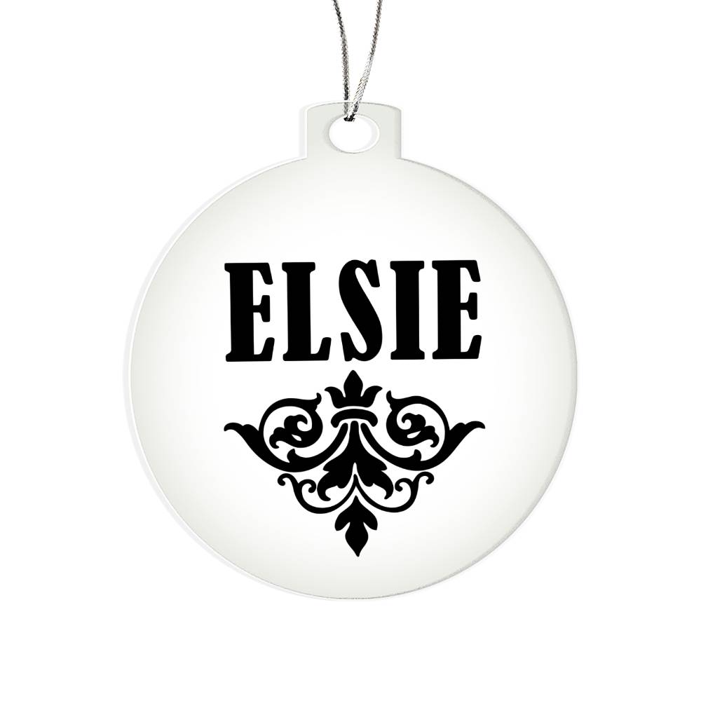 Elsie v01 - Acrylic Ornament