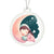 Sweet Dreams Baby Girl (Watercolor) 03 - Acrylic Ornament