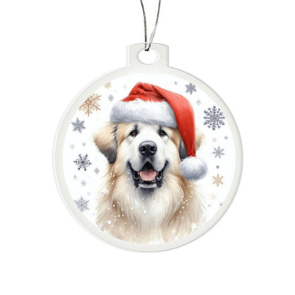 Christmas Dog - Great Pyrenees - Acrylic Ornament