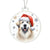 Christmas Dog - Great Pyrenees - Acrylic Ornament