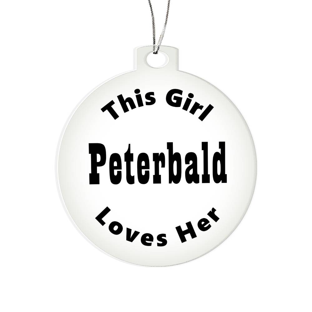 Peterbald - Acrylic Ornament