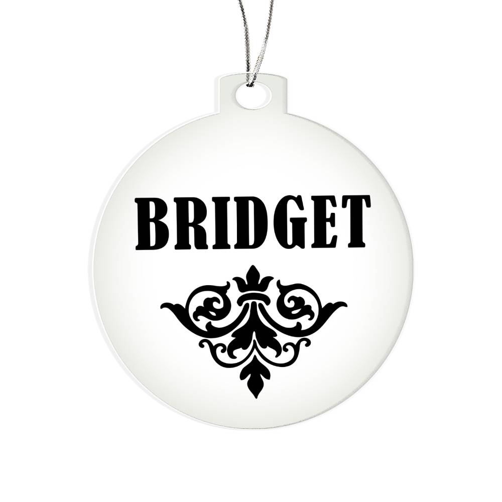 Bridget v01 - Acrylic Ornament