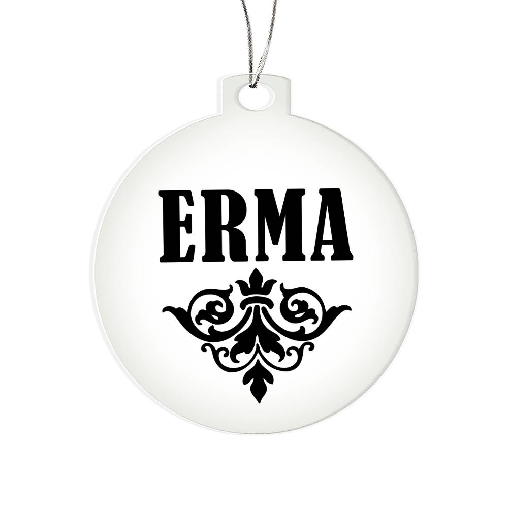 Erma v01 - Acrylic Ornament