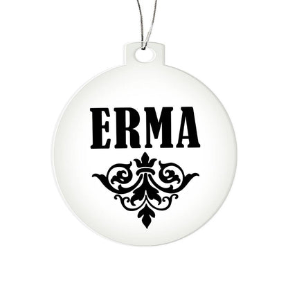 Erma v01 - Acrylic Ornament
