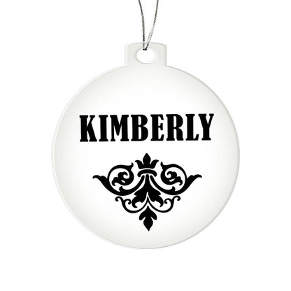Kimberly v01 - Acrylic Ornament