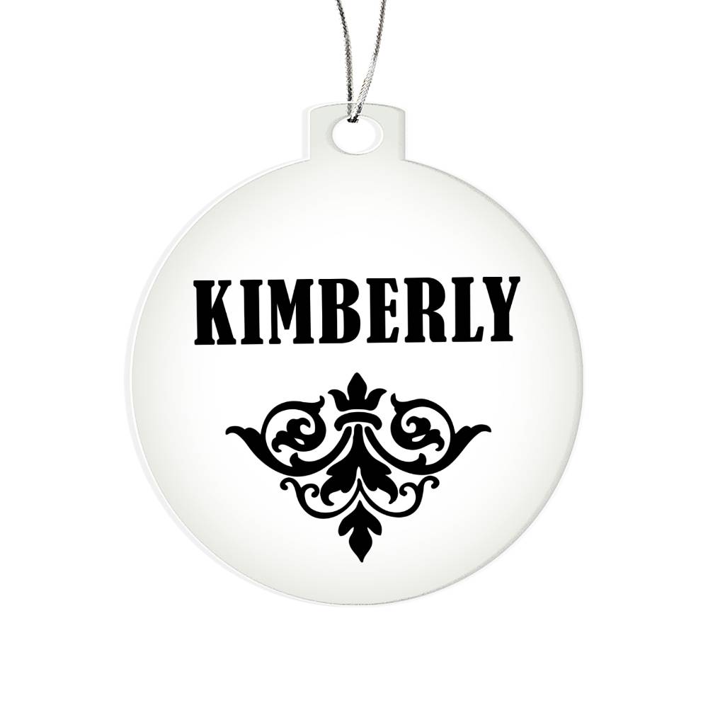 Kimberly v01 - Acrylic Ornament