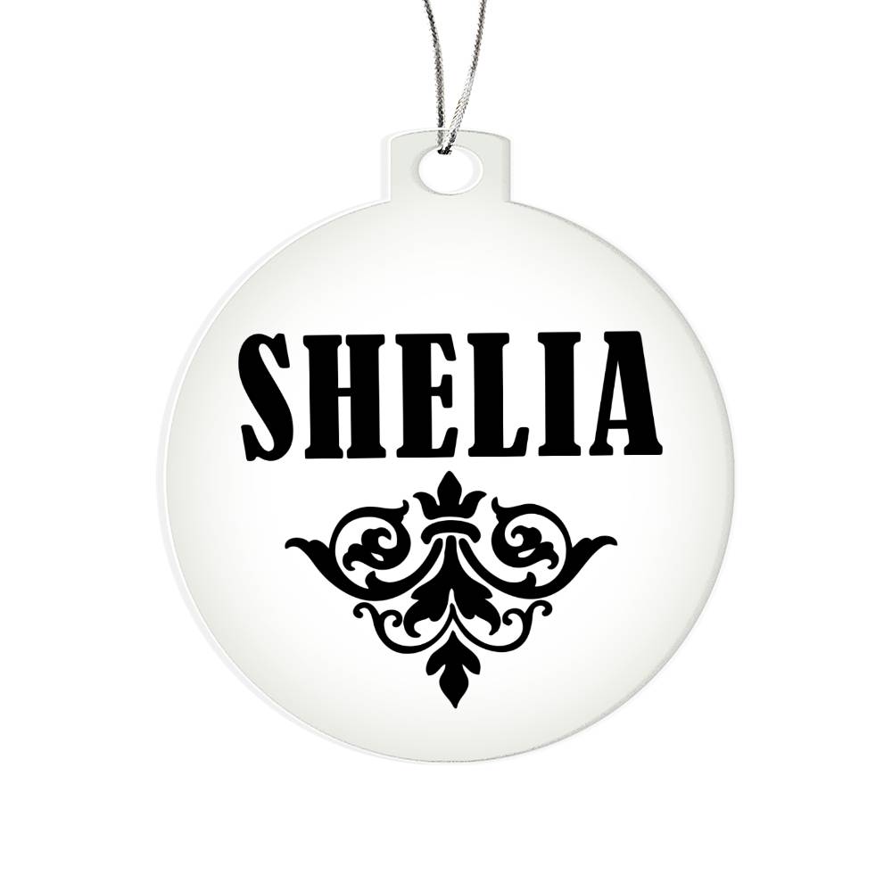 Shelia v01 - Acrylic Ornament