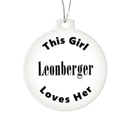 Leonberger - Acrylic Ornament