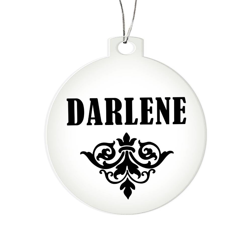 Darlene v01 - Acrylic Ornament