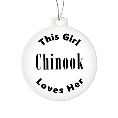 Chinook - Acrylic Ornament