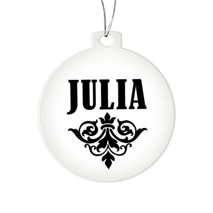 Julia v01 - Acrylic Ornament