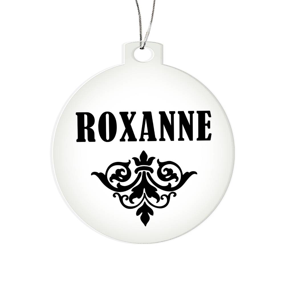 Roxanne v01 - Acrylic Ornament