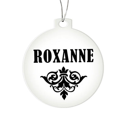 Roxanne v01 - Acrylic Ornament
