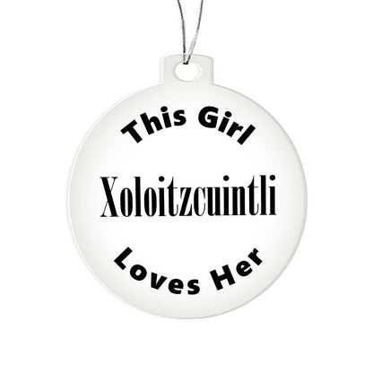 Xoloitzcuintli - Acrylic Ornament