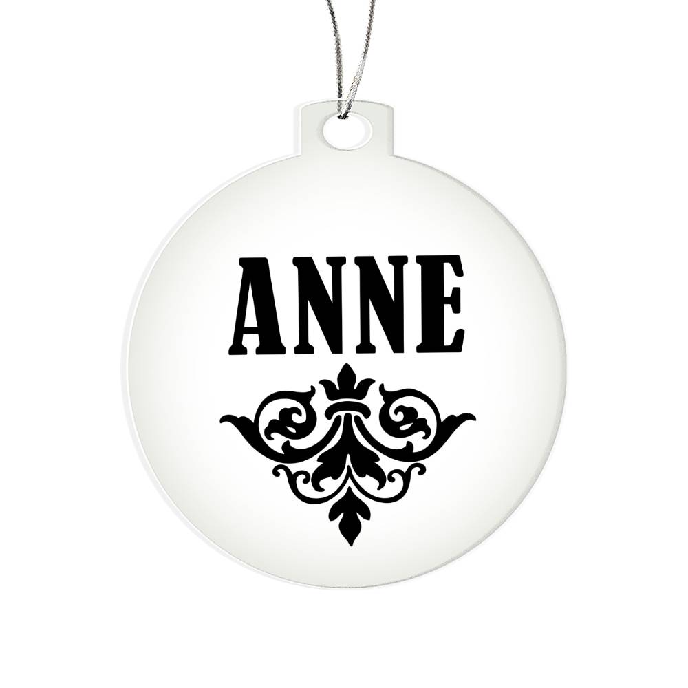 Anne v01 - Acrylic Ornament