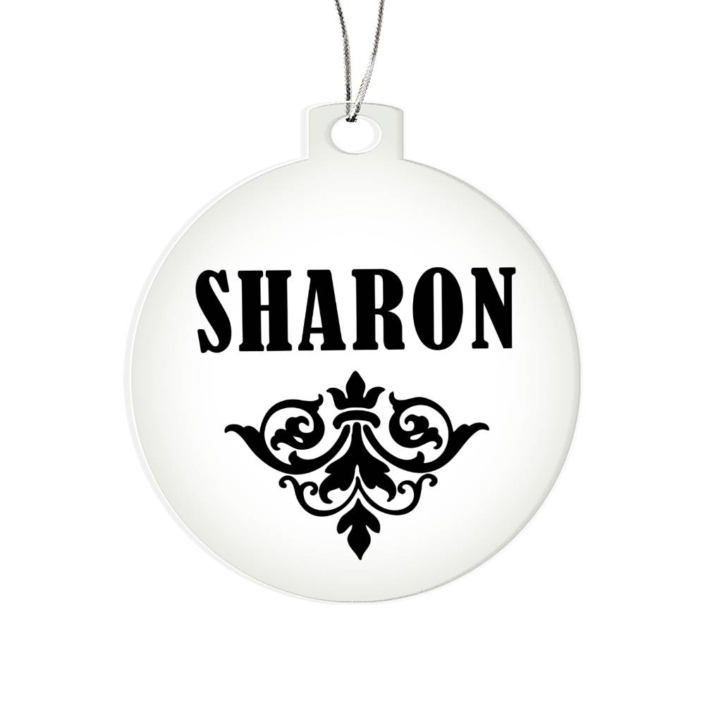 Sharon v01 - Acrylic Ornament