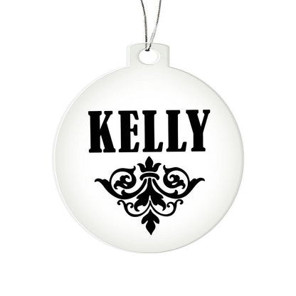 Kelly v01 - Acrylic Ornament