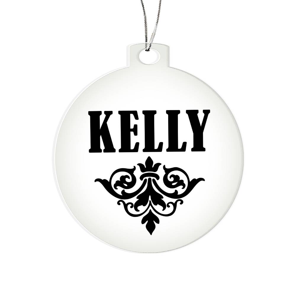 Kelly v01 - Acrylic Ornament