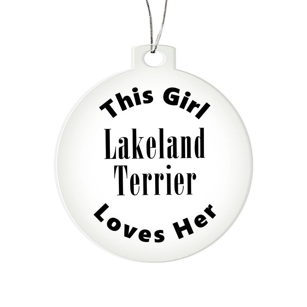 Lakeland Terrier - Acrylic Ornament