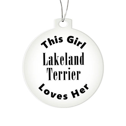 Lakeland Terrier - Acrylic Ornament