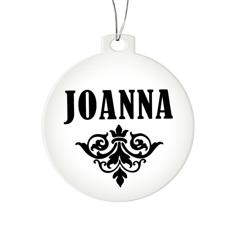 Joanna v01 - Acrylic Ornament