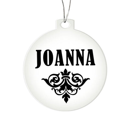 Joanna v01 - Acrylic Ornament