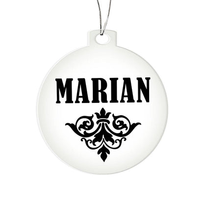 Marian v01 - Acrylic Ornament