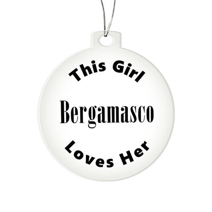 Bergamasco - Acrylic Ornament