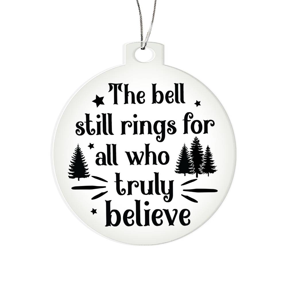 Family Christmas 014 - Acrylic Ornament