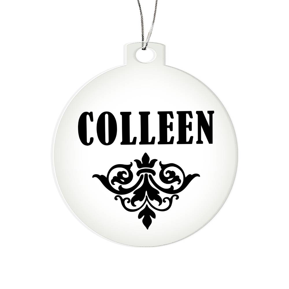 Colleen v01 - Acrylic Ornament