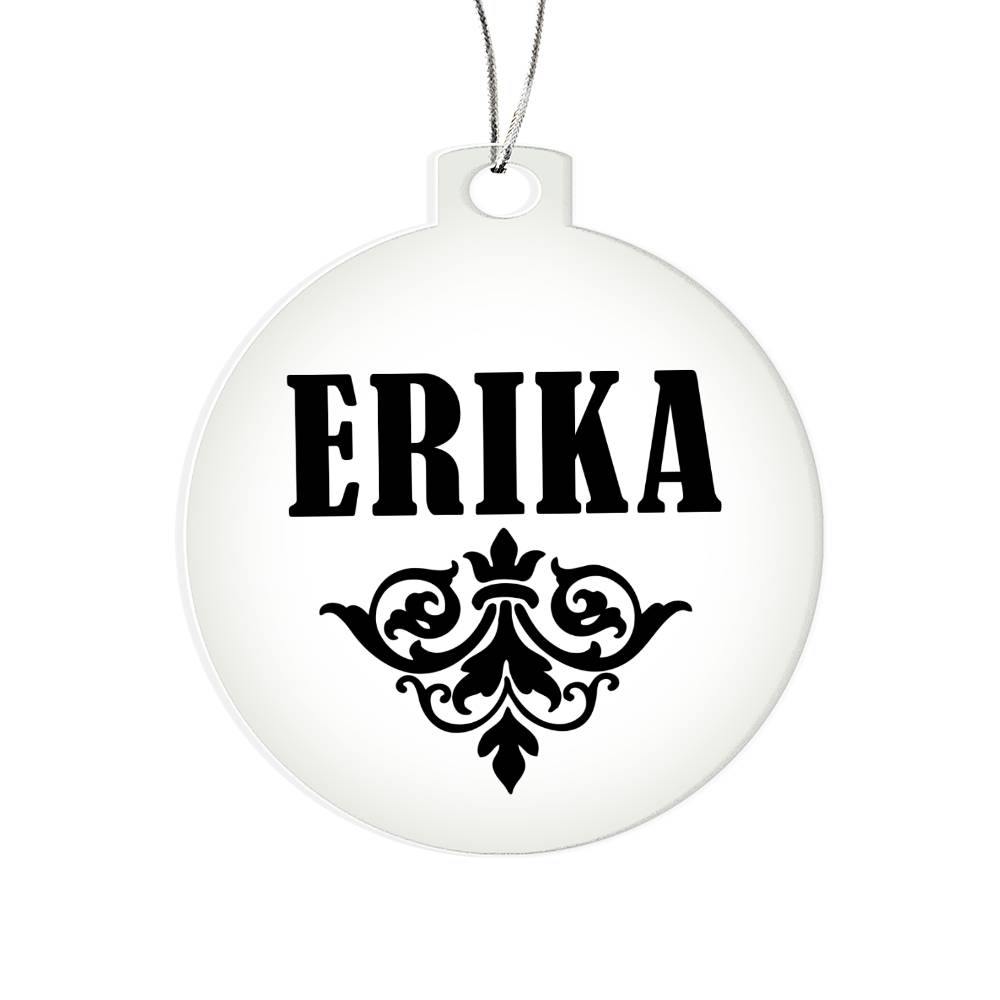 Erika v01 - Acrylic Ornament