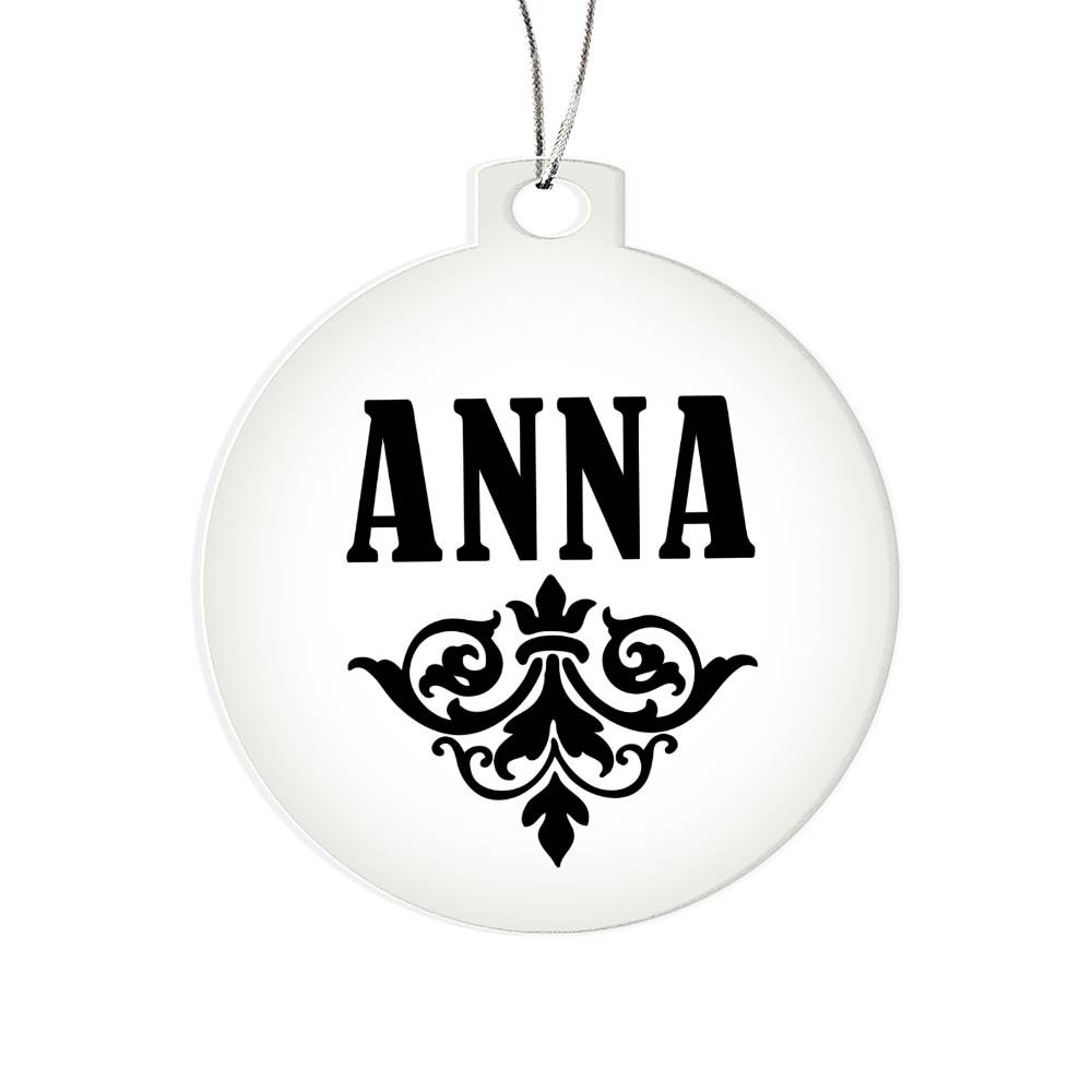 Anna v01 - Acrylic Ornament