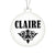 Claire v01 - Acrylic Ornament