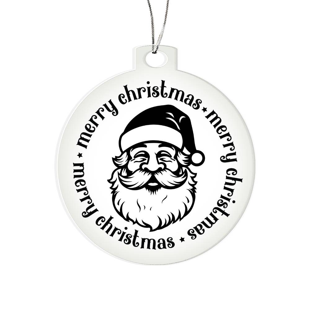 Family Christmas 013 - Acrylic Ornament