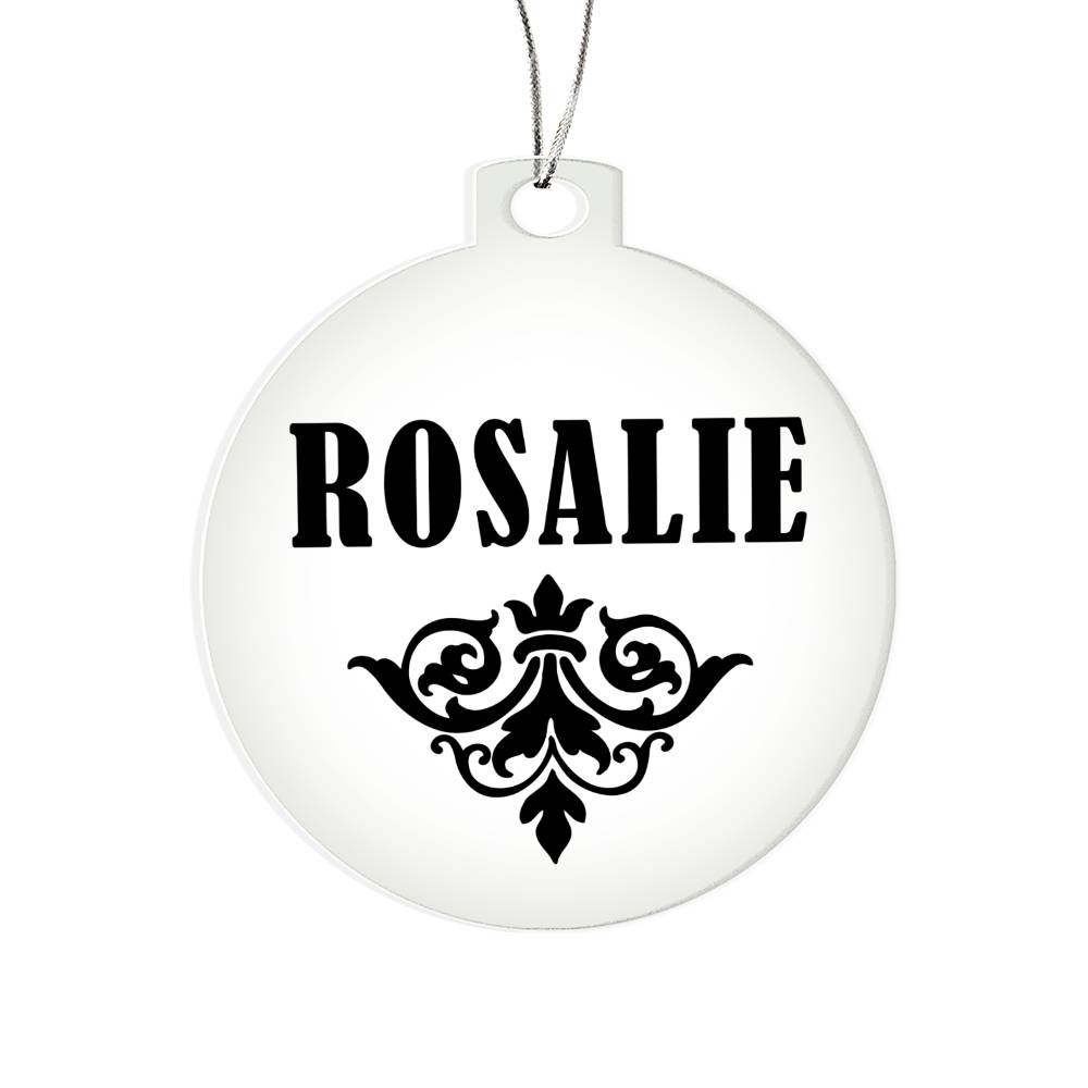 Rosalie v01 - Acrylic Ornament