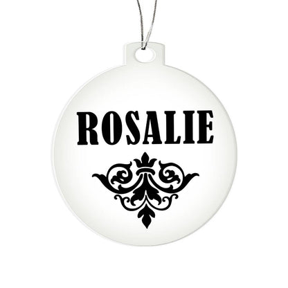 Rosalie v01 - Acrylic Ornament