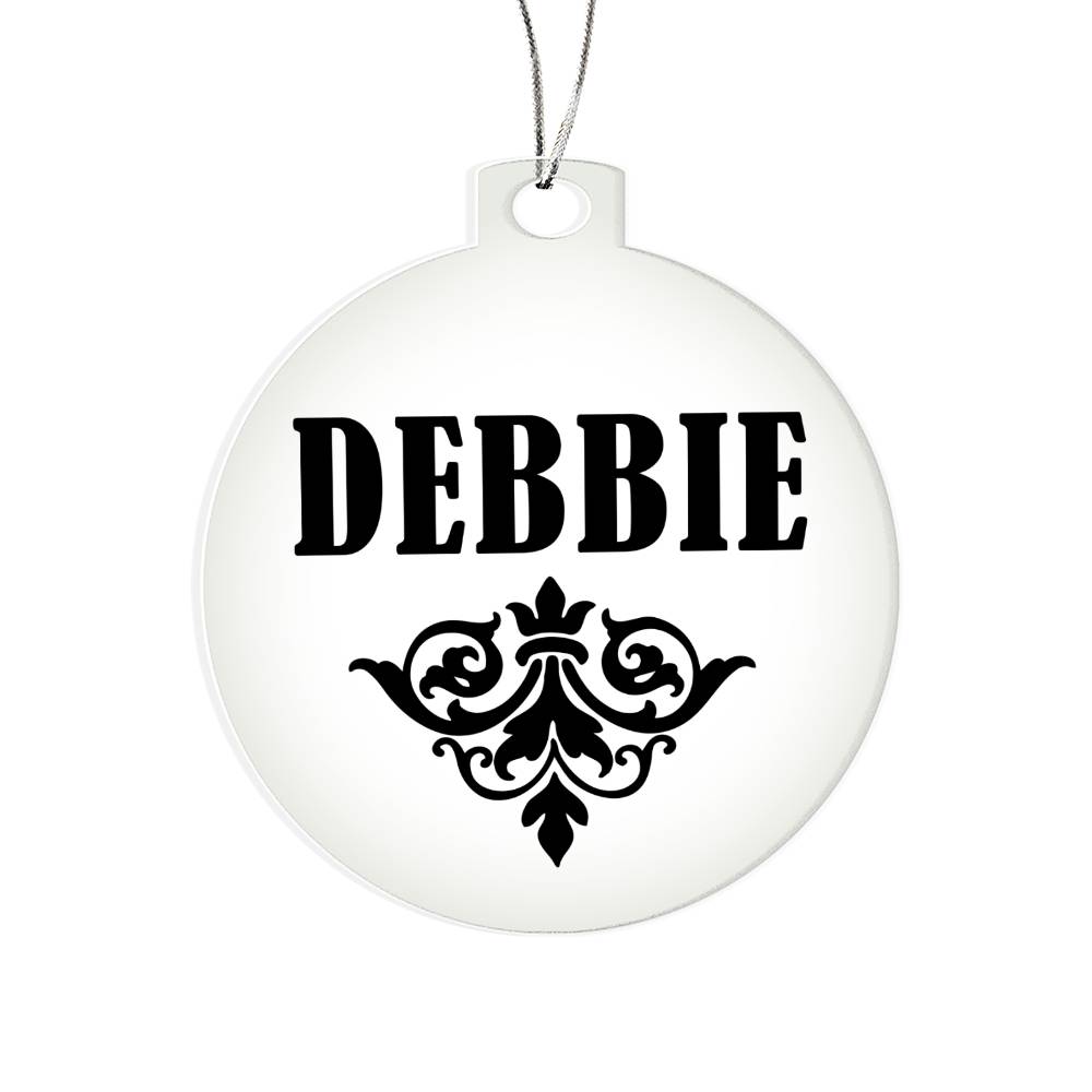 Debbie v01 - Acrylic Ornament