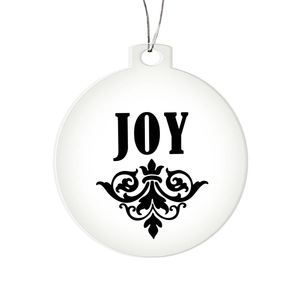 Joy v01 - Acrylic Ornament