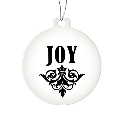 Joy v01 - Acrylic Ornament