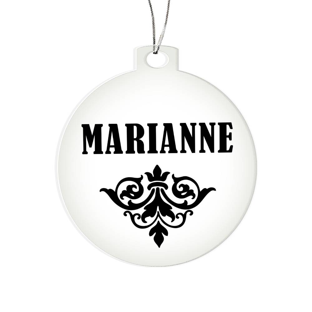 Marianne v01 - Acrylic Ornament