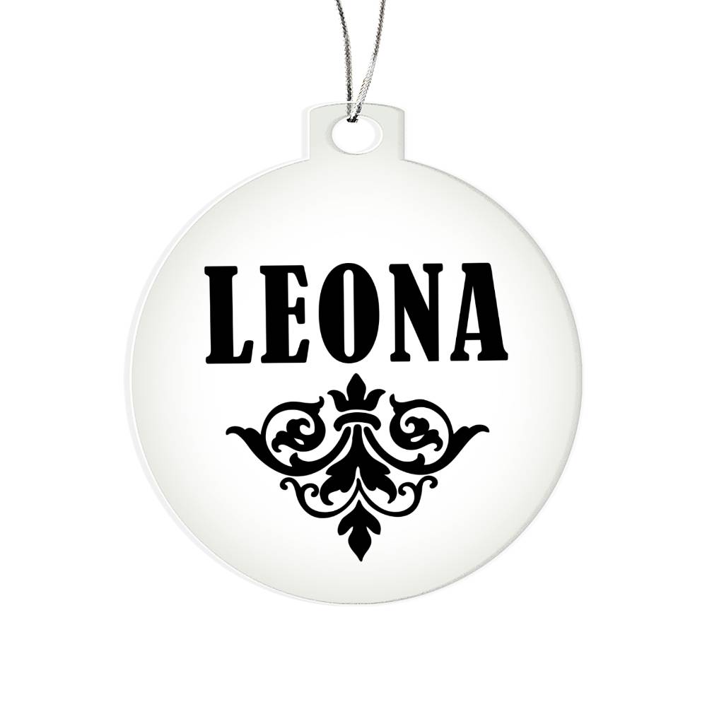 Leona v01 - Acrylic Ornament