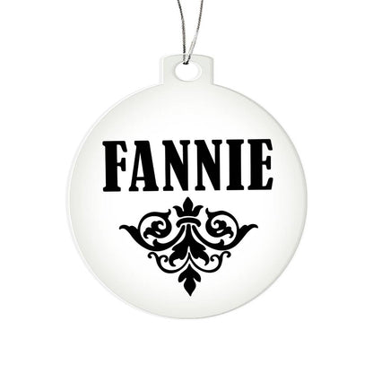 Fannie v01 - Acrylic Ornament