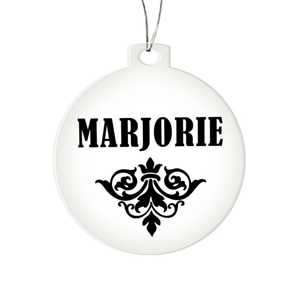 Marjorie v01 - Acrylic Ornament